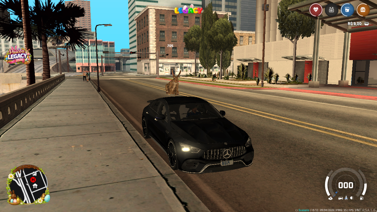 Evento da comunidade em andamento